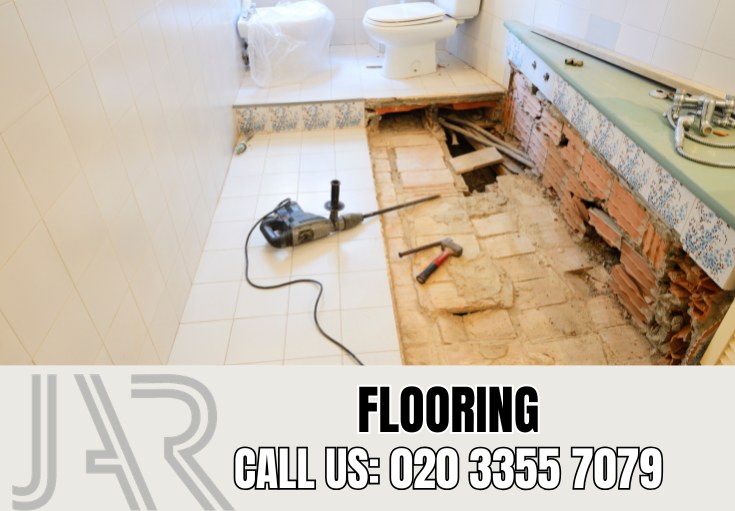 Bathroom Flooring Installation by Hammersmith Bathroom Fitters
